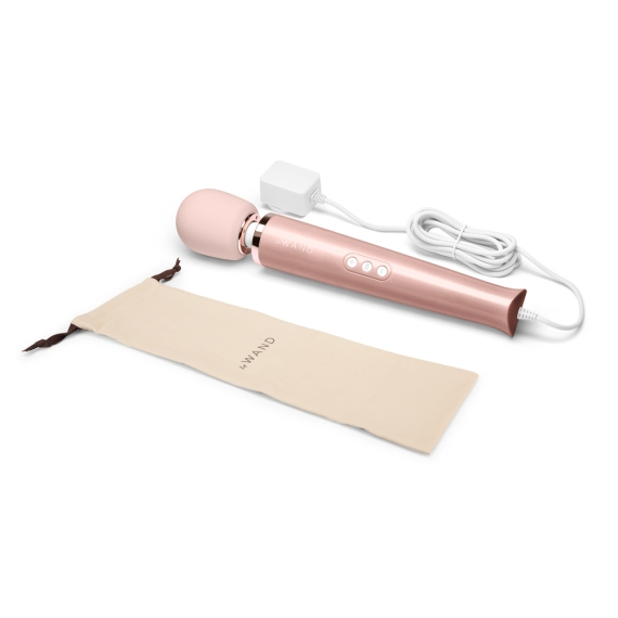 Plug-In Vibrating Massager | Rose Gold