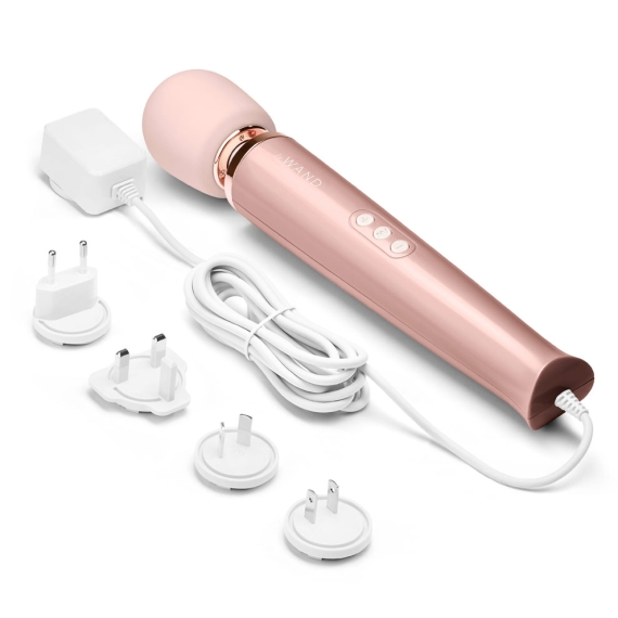 Plug-In Vibrating Massager | Rose Gold