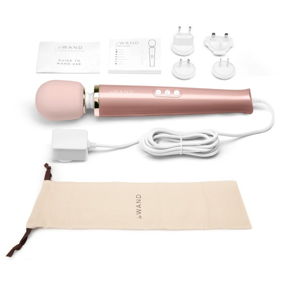 Plug-In Vibrating Massager | Rose Gold