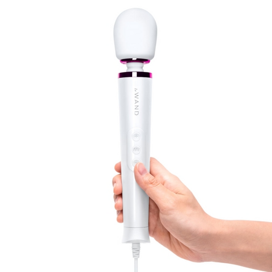 Le Wand Powerful Petite Plug-In Massager | White