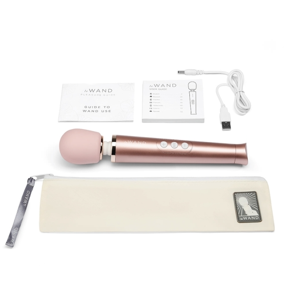Le Wand Petite Rechargeable Massager | Rose Gold