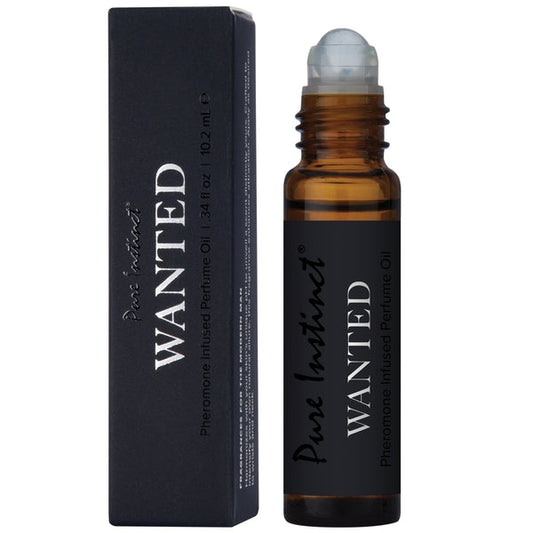 WANTED | Pure Instinct Men's Collection Pheromone Perfume Oil Roll On