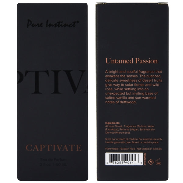 CAPTIVATE | Pure Instinct Men's Collection Pheromone Perfume