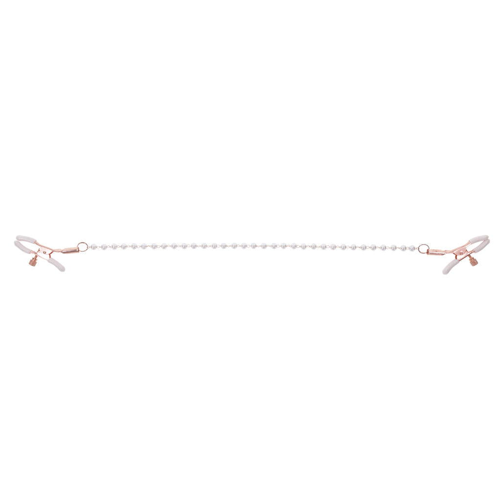 Pearl Nipple Clamps - Peaches 'n CreaMe