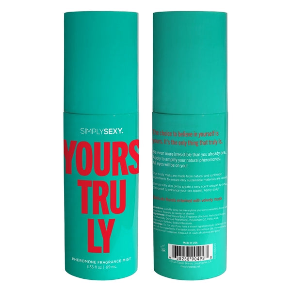 Pheromone Body Mist | Yours Truly