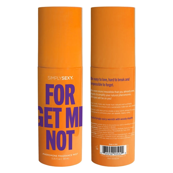 Pheromone Body Mist | Forget Me Not