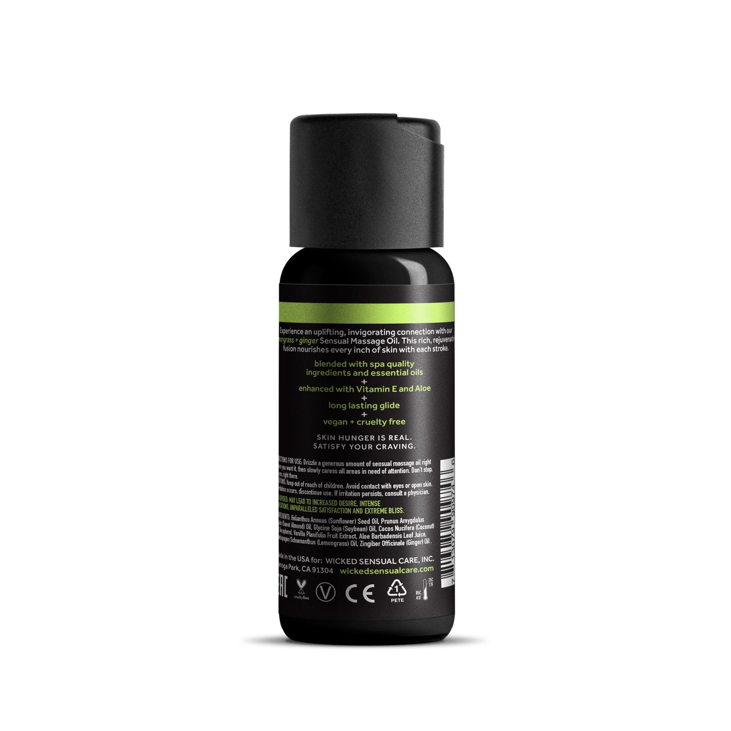 Lemongrass + Ginger Massage Oil