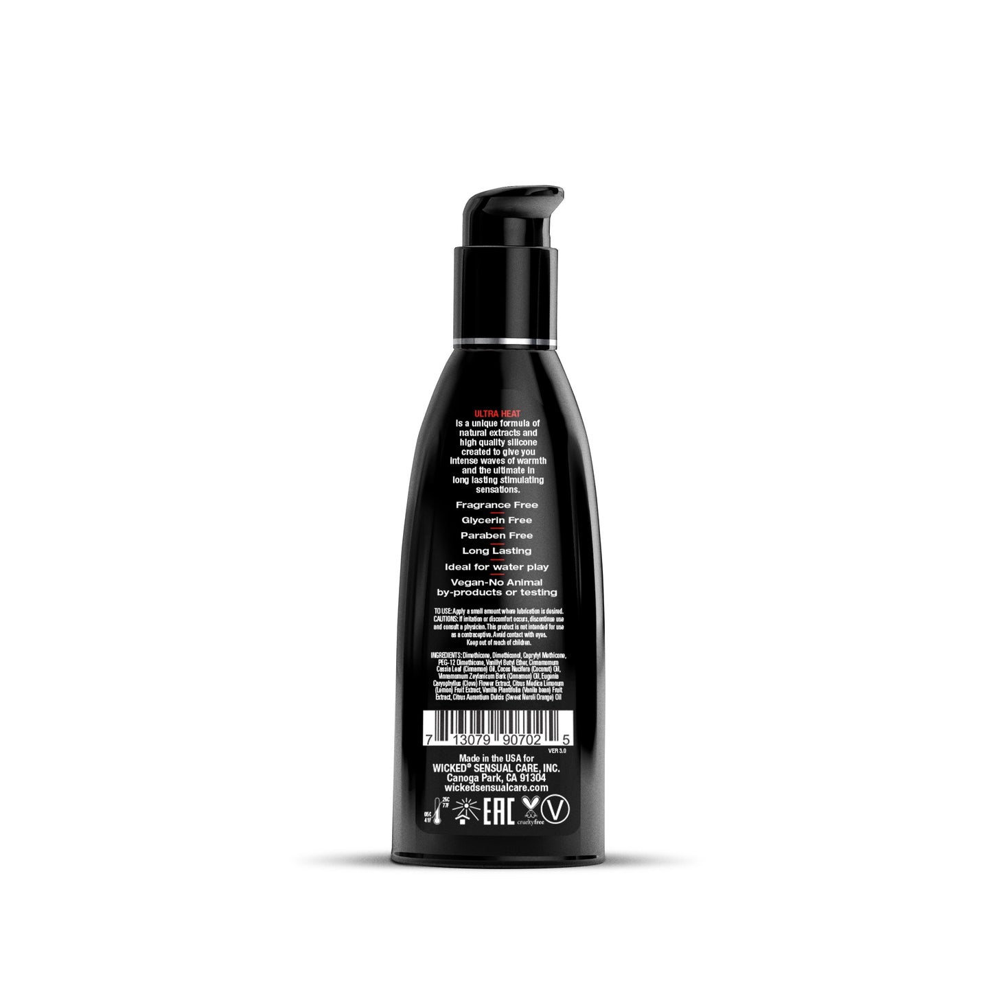 Ultra Heat Silicone Lubricant | Travel Size
